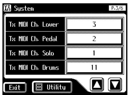 ROLAND AT-60SL - Touch on the Main screen. - 2