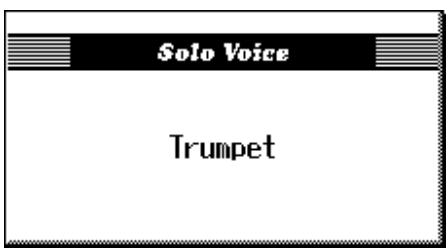 ROLAND AT-60SL - Press the Solo [Trumpet] button (indicator lights). - 1