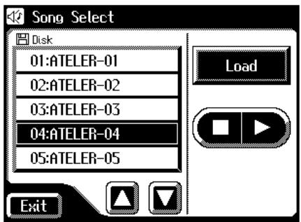 ROLAND AT-60SL - To play back only one song - 6