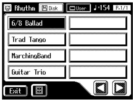 ROLAND AT-60SL - Copying Rhythms Saved in User Memory to Floppy Disks - 3