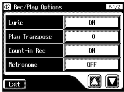 ROLAND AT-60SL - Changing the Key When Playing Back Songs (Play Transpose) - 1