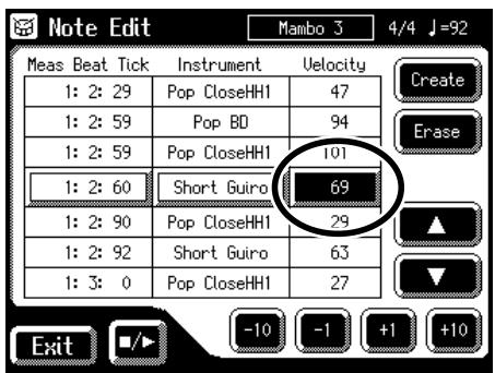 ROLAND AT-60SL - Changing the Velocity - 1
