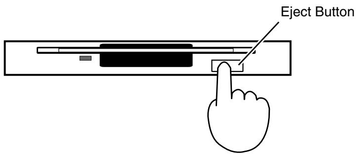 ROLAND AT-60SL - Press the Eject button. - 1