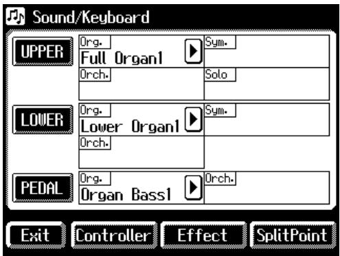 ROLAND AT-60SL - Touch on the Main screen. - 2