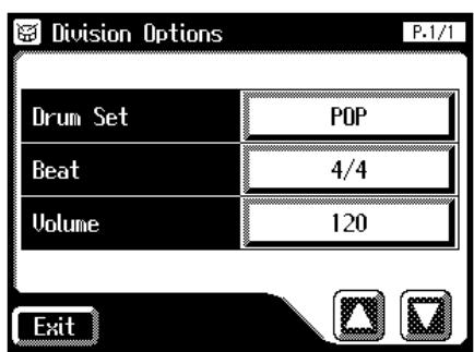 ROLAND AT-60SL - Making the Division Settings - 3