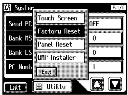 ROLAND AT-60SL - Restoring All the Factory Default Settings - 3