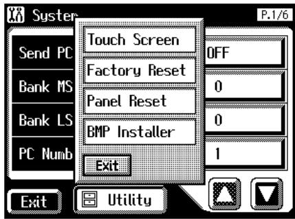 ROLAND AT-60SL - - Deleting an Image Stored in Internal Memory - 1