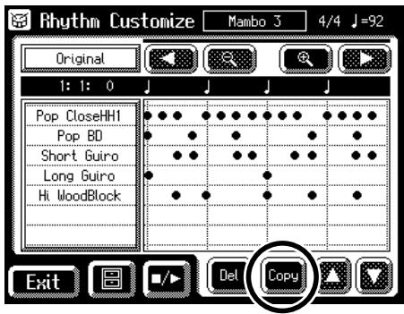 ROLAND AT-60SL - Copying the Rhythm in a Selected Measure - 1