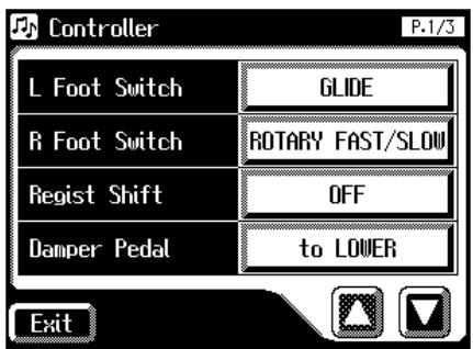 ROLAND AT-60SL - Changing the Function of the Foot Switch - 1