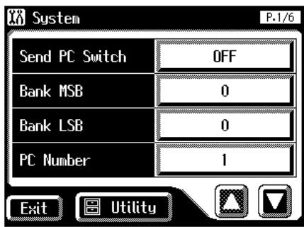 ROLAND AT-60SL - Setting the PC Number - 1