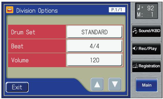 ROLAND AT-800 - Making the Division Settings - 3