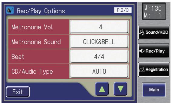 ROLAND AT-800 - Setting the Type of CD To Be Played Back - 1