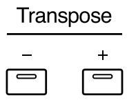 ROLAND AT-800 - Transposing to a Different Key (Key Transpose) - 1