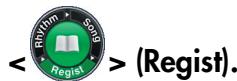 ROLAND AT-800 - Touch < icon several times to switch to - 1