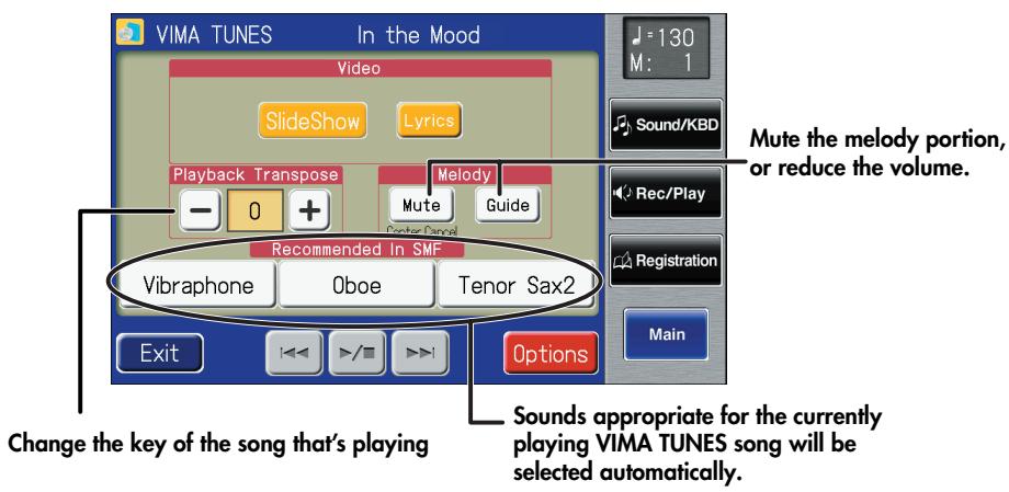 ROLAND AT-800 - VIMA TUNES Screen - 1