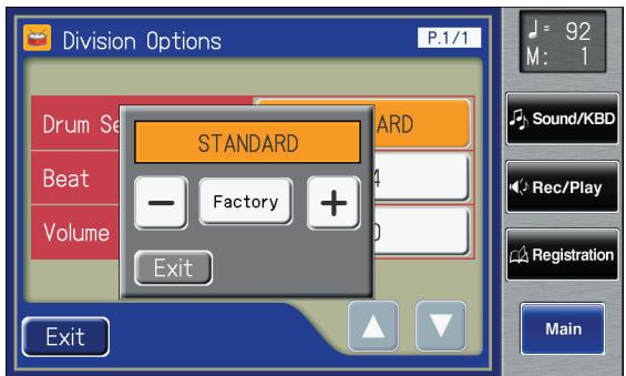 ROLAND AT-800 - Changing the Drum Set - 1