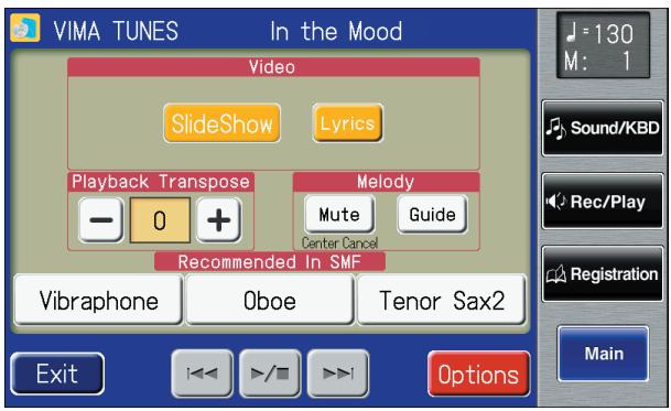 ROLAND AT-800 - Displaying a Slide Show while the Song Plays - 2