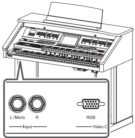 ROLAND AT-800 - Playing Sounds from Audio Equipment Through the ATELIER - 1