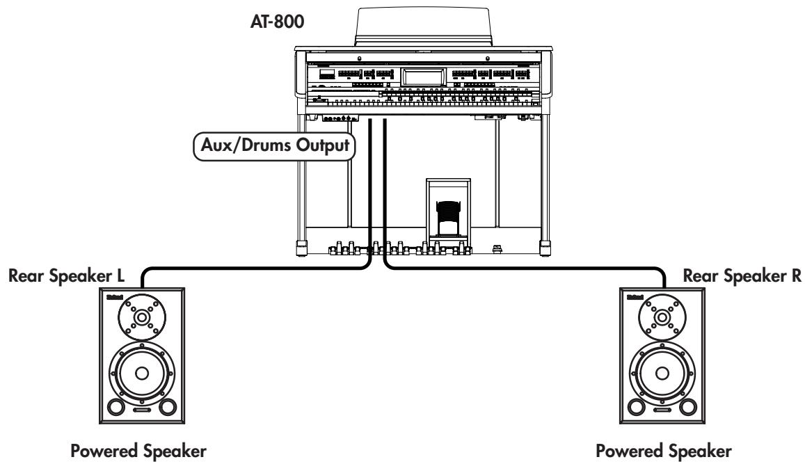 ROLAND AT-800 - A Setup for a Small Hall or Home - 1