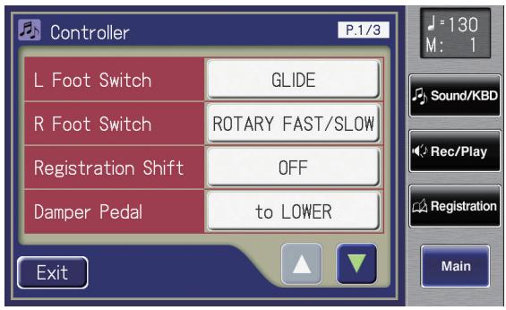 ROLAND AT-800 - Touch <> to display the Registration Shift. - 1