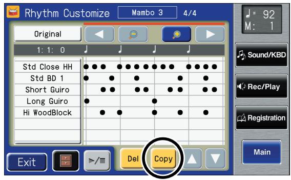 ROLAND AT-800 - Copying the Rhythm in a Selected Measure - 1