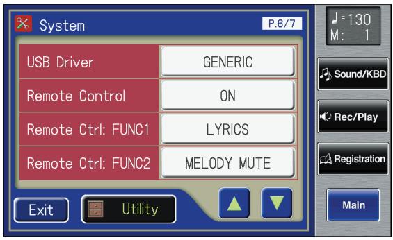 ROLAND AT-800 - Touch <> to display the Remote Control. - 1