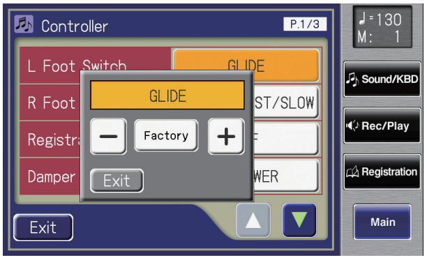 ROLAND AT-800 - Sub-windows for Setting Values - 1
