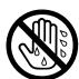 ROLAND AT-800 - Do not connect or disconnect the power cord with wet hands - 1