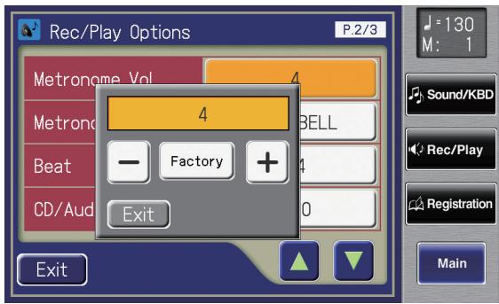 ROLAND AT-800 - Adjusting the Metronome Volume - 2