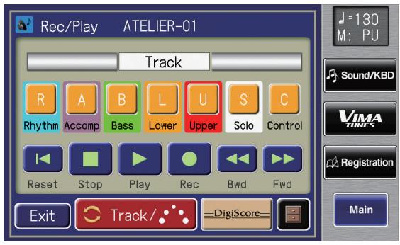 ROLAND AT-800 - Delete the Recording from a Track (Delete Track) - 2