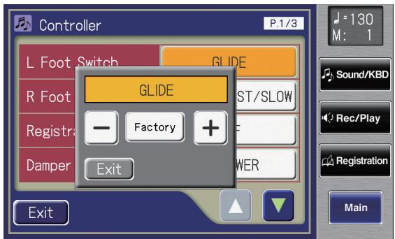 ROLAND AT-800 - Touch  or  setting. - 1
