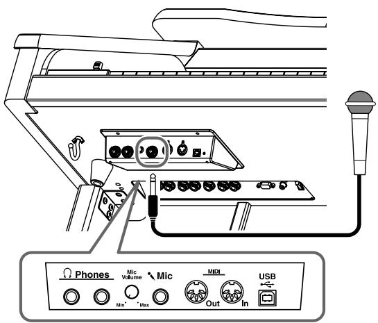 ROLAND AT-800 - Using a Microphone - 1