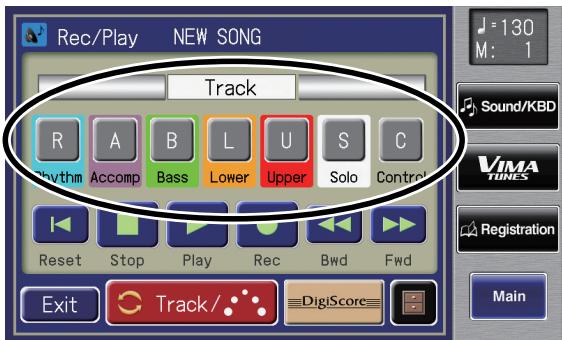 ROLAND AT-800 - Touch  on the Main screen. - 2