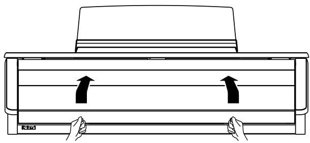 ROLAND AT-800 - Opening/Closing the Lid - 1