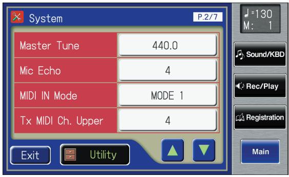 ROLAND AT-800 - Adjust the Standard Pitch (Master Tune) - 1