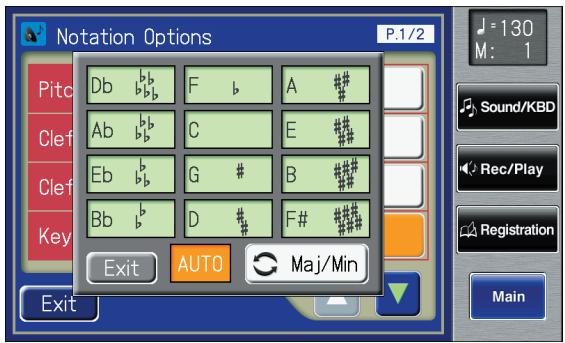 ROLAND AT-800 - Touch <> <+> to change the setting. - 2