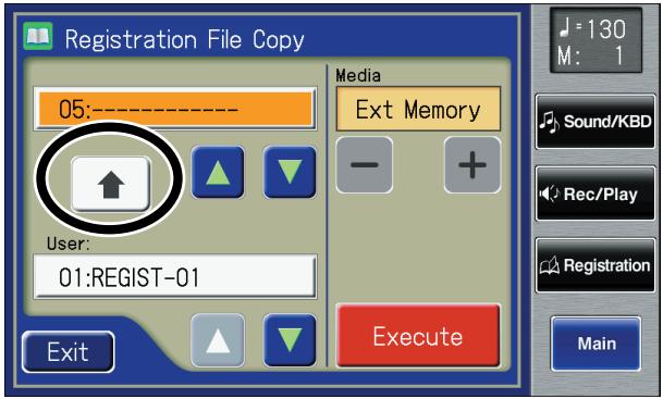 ROLAND AT-800 - Copying Registration from User Memory to USB Memory - 1