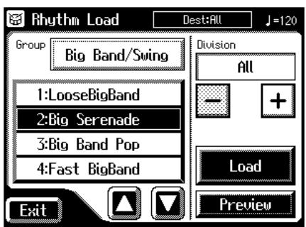 ROLAND AT-80SL - ■ Loading the Rhythm - 3