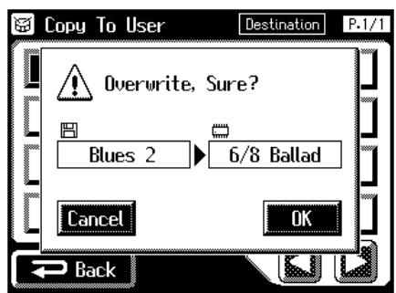 ROLAND AT-80SL - Copying Rhythms on Disks into User Memory - 7