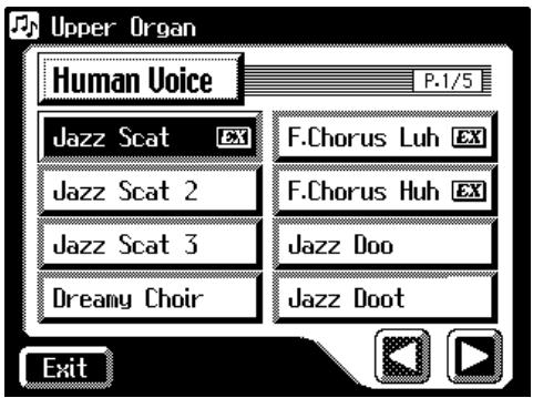 ROLAND AT-80SL - In the sub-window, touch . - 1