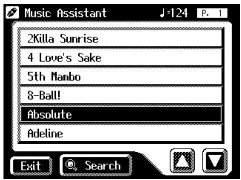 ROLAND AT-80SL - Touch on the Main screen. - 4