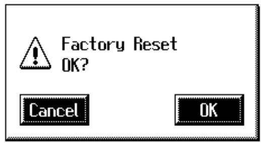 ROLAND AT-80SL - Restoring All the Factory Default Settings - 5
