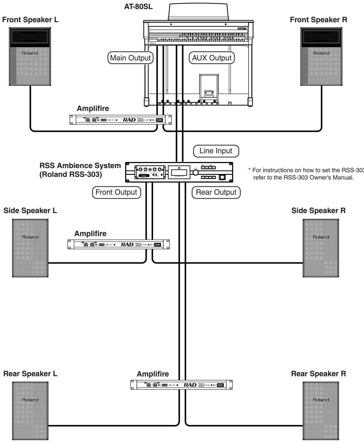 ROLAND AT-80SL - System for Large Hall - 1