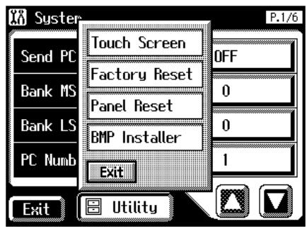 ROLAND AT-80SL - Restoring All the Factory Default Settings - 2