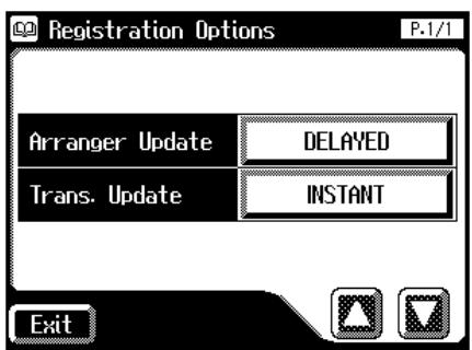 ROLAND AT-80SL - Changing the Timing at Which Arranger Settings are Recalled - 1