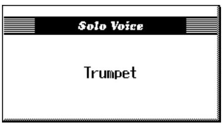 ROLAND AT-80SL - Press the Solo [Trumpet] button (indicator lights). - 1