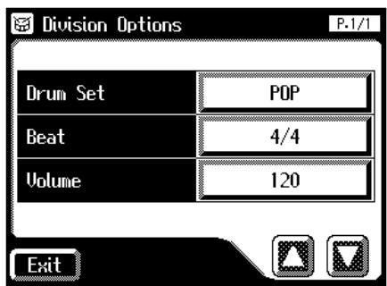 ROLAND AT-80SL - Making the Division Settings - 3