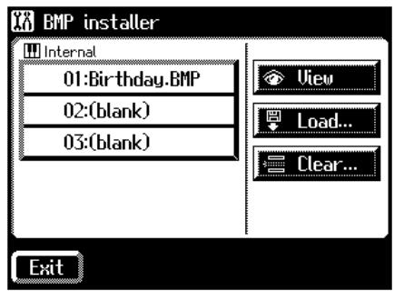 ROLAND AT-80SL - - Deleting an Image Stored in Internal Memory - 3