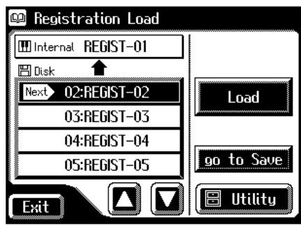 ROLAND AT-80SL - About the principal icons and the Utility screen - 2