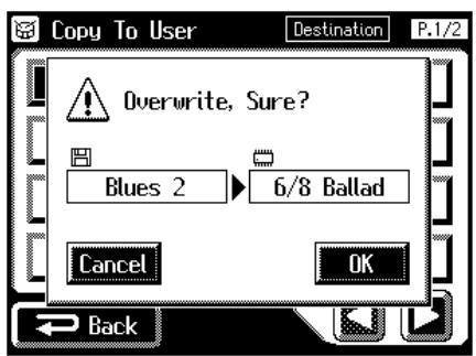 ROLAND AT-80SL - Copying Rhythms on Disks into User Memory - 6